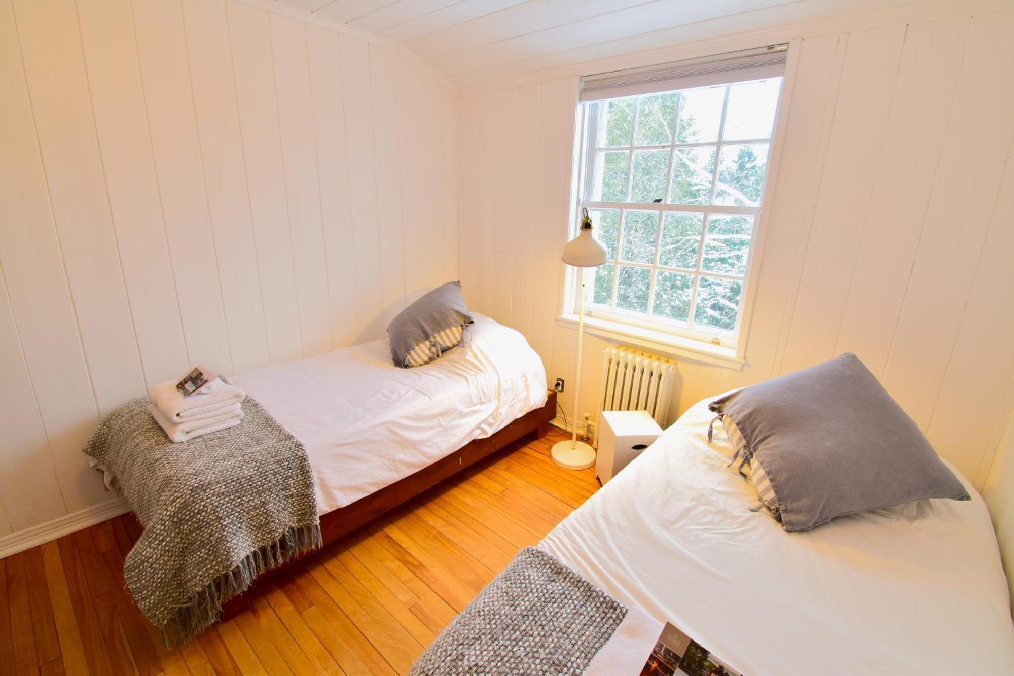 Le Partage Lodge: Destination Plein Air Et Sociale Val-Morin Luaran gambar